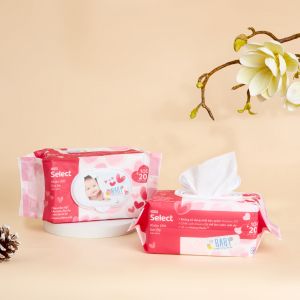 Khăn ướt em bé Select 120 tờ
